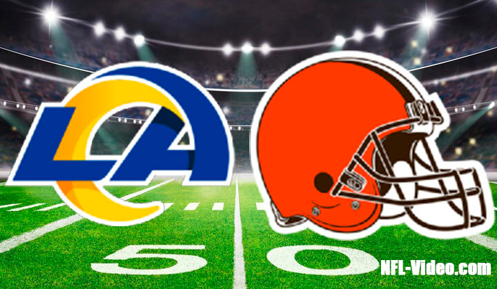 Los Angeles Rams vs Cleveland Browns Full Game Replay August 23, 2025 NFL Preseason NFL Full Game