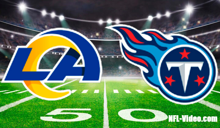 Los Angeles Rams vs Tennessee Titans Full Game Replay September 14, 2025 NFL Week 2 NFL Full Game