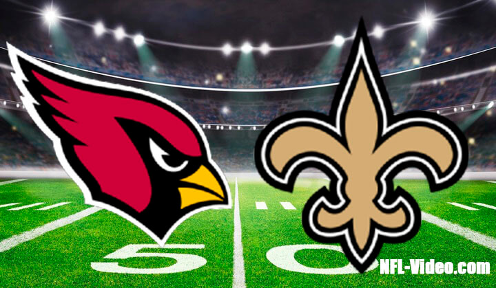 Arizona Cardinals vs New Orleans Saints Full Game Replay September 7, 2025 NFL Week 1 NFL Full Game