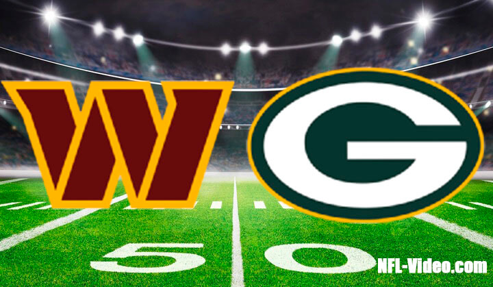 Washington Commanders vs Green Bay Packers Full Game Replay September 11, 2025 NFL Week 2 NFL Full Game