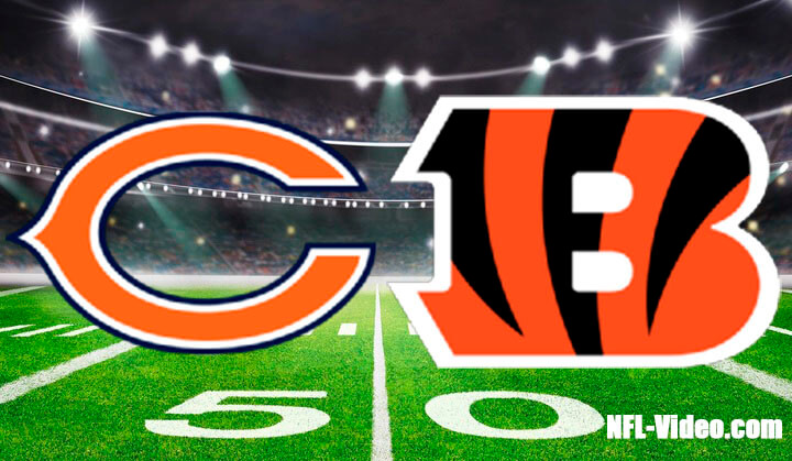 Chicago Bears vs Cincinnati Bengals Full Game Replay November 2, 2025 NFL Week 9 NFL Full Game