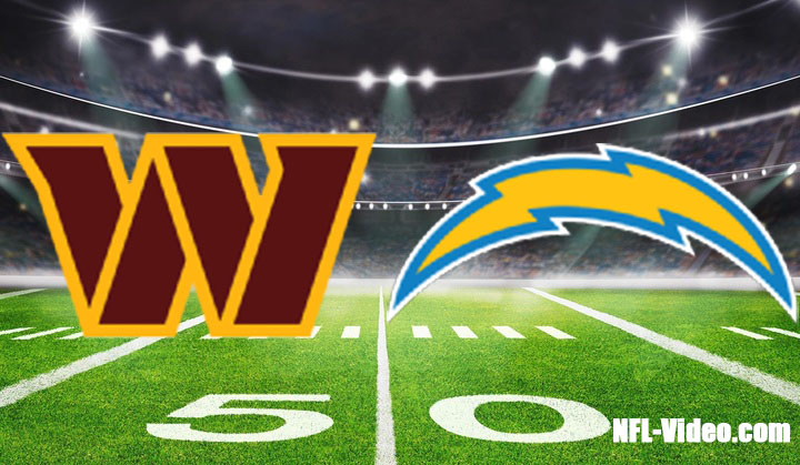 Washington Commanders vs Los Angeles Chargers Full Game Replay October 5, 2025 NFL Week 5 NFL Full Game