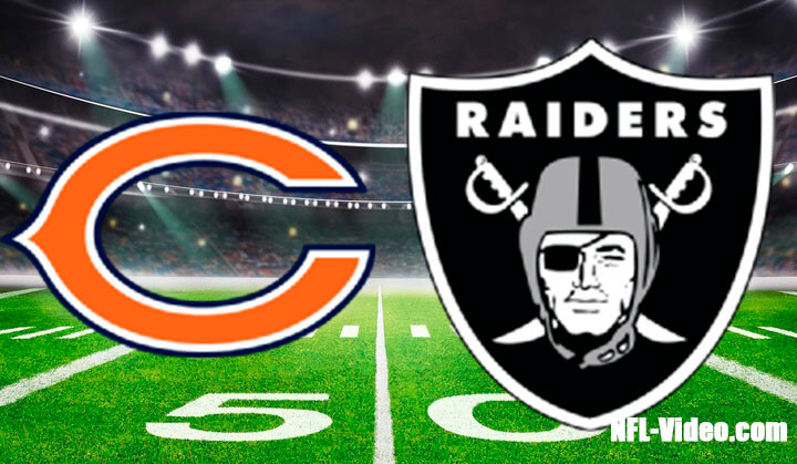 Chicago Bears vs Las Vegas Raiders Full Game Replay September 28, 2025 NFL Week 4 NFL Full Game