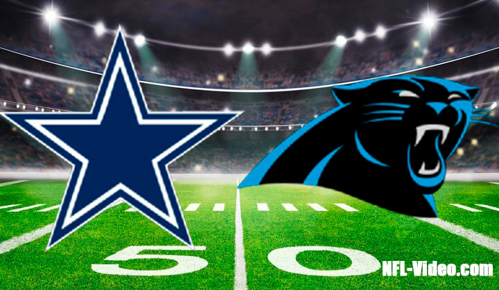 Dallas Cowboys vs Carolina Panthers Full Game Replay October 12, 2025 NFL Week 6 NFL Full Game