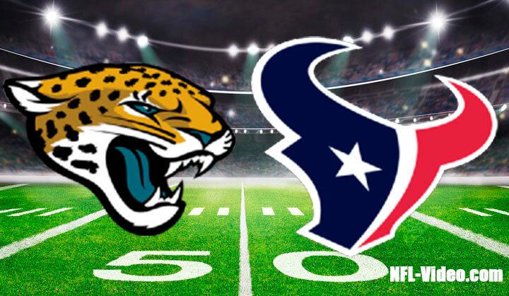 Jacksonville Jaguars vs Houston Texans Full Game Replay November 9, 2025 NFL Week 10 NFL Full Game