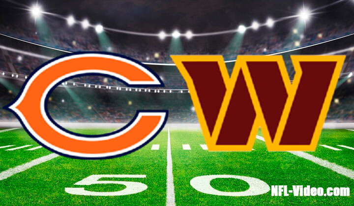 Chicago Bears vs Washington Commanders Full Game Replay October 13, 2025 NFL Week 6 NFL Full Game