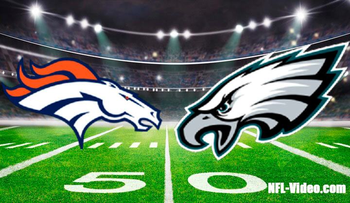 Denver Broncos vs Philadelphia Eagles Full Game Replay October 5, 2025 NFL Week 5 NFL Full Game