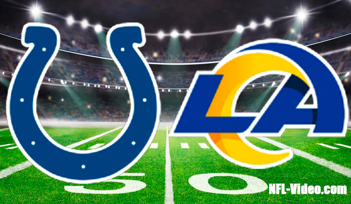 Indianapolis Colts vs Los Angeles Rams Full Game Replay September 28, 2025 NFL Week 4 NFL Full Game