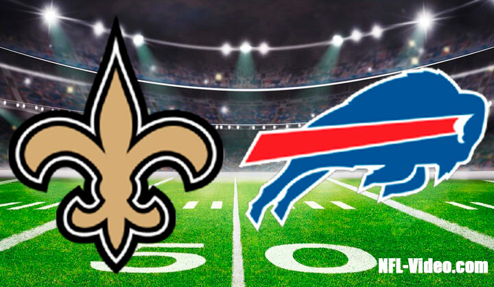 New Orleans Saints vs Buffalo Bills Full Game Replay September 28, 2025 NFL Week 4 NFL Full Game