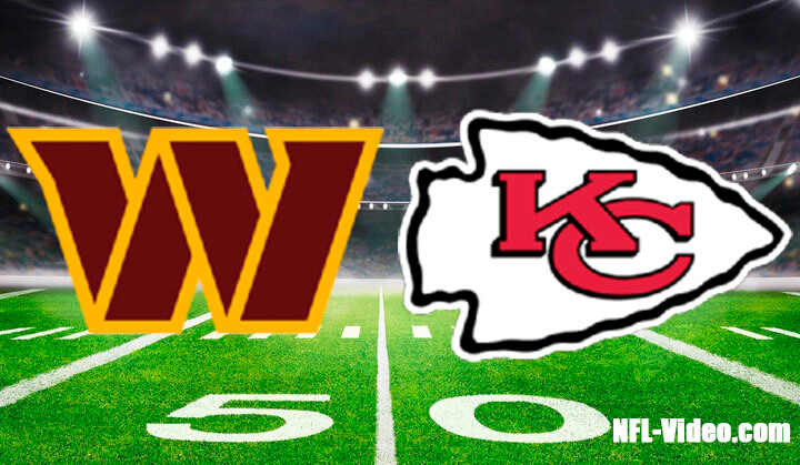 Washington Commanders vs Kansas City Chiefs Full Game Replay October 27, 2025 NFL Week 8 NFL Full Game