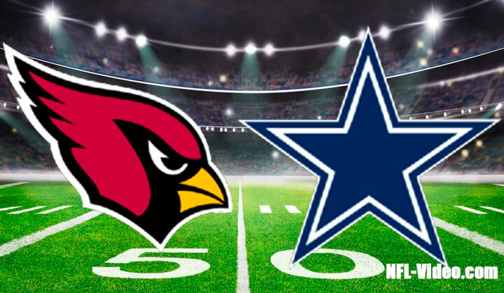 Arizona Cardinals vs Dallas Cowboys Full Game Replay November 3, 2025 NFL Week 9 NFL Full Game