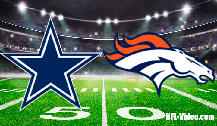 Dallas Cowboys vs Denver Broncos Full Game Replay October 26, 2025 NFL Week 8 NFL Full Game