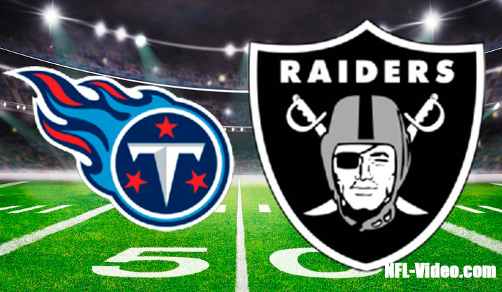 Tennessee Titans vs Las Vegas Raiders Full Game Replay October 12, 2025 NFL Week 6 NFL Full Game