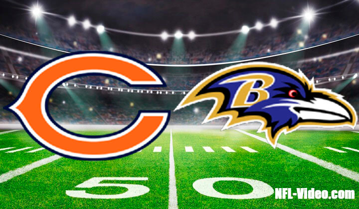 Chicago Bears vs Baltimore Ravens Full Game Replay October 26, 2025 NFL Week 8 NFL Full Game