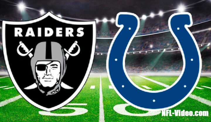Las Vegas Raiders vs Indianapolis Colts Full Game Replay October 5, 2025 NFL Week 5 NFL Full Game