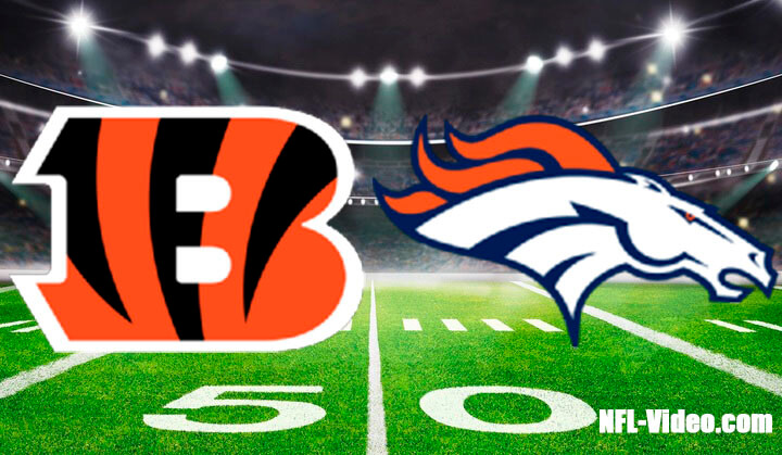 Cincinnati Bengals vs Denver Broncos Full Game Replay September 29, 2025 NFL Week 4 NFL Full Game