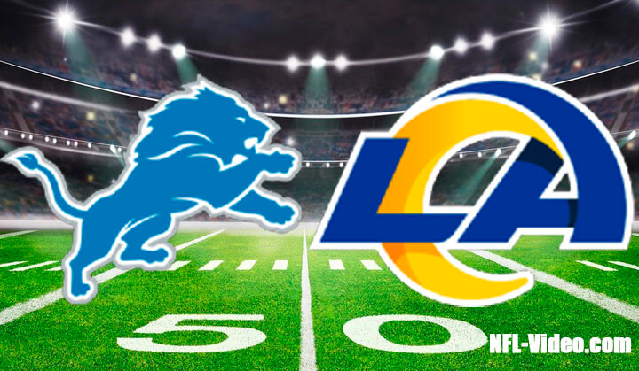 Detroit Lions vs Los Angeles Rams Full Game Replay December 14, 2025 NFL Week 15 NFL Full Game