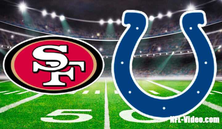San Francisco 49ers vs Indianapolis Colts Full Game Replay December 22, 2025 NFL Week 16 NFL Full Game