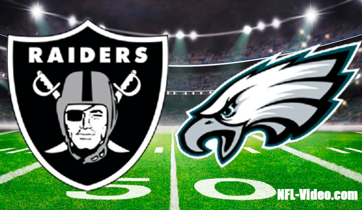 Las Vegas Raiders vs Philadelphia Eagles Full Game Replay December 14, 2025 NFL Week 15 NFL Full Game