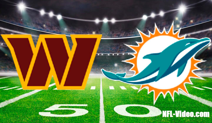 Washington Commanders vs Miami Dolphins Full Game Replay November 16, 2025 NFL Week 11 NFL Full Game