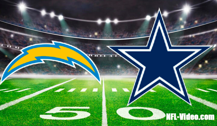 Los Angeles Chargers vs Dallas Cowboys Full Game Replay December 21, 2025 NFL Week 16 NFL Replay Online