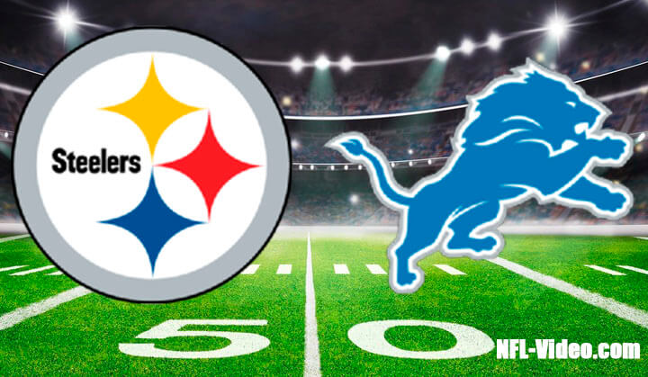 Pittsburgh Steelers vs Detroit Lions Full Game Replay December 21, 2025 NFL Week 16 NFL Full Game