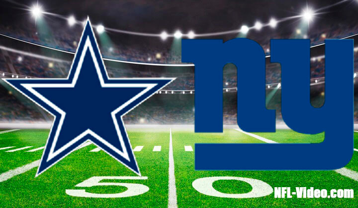 Dallas Cowboys vs New York Giants Full Game Replay January 4, 2026 NFL Week 18 NFL Full Game
