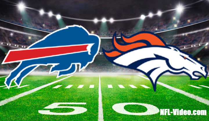 Buffalo Bills vs Denver Broncos Full Game Replay January 17, 2026 NFL Divisional Round NFL Full Game