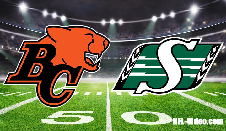 BC Lions vs. Saskatchewan Roughriders - CFL - Full Game Replay - June 13, 2026 NFL Full Game