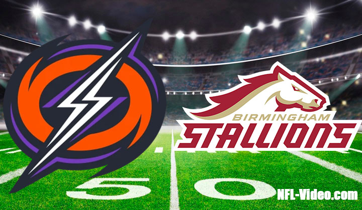 Orlando Storm vs. Birmingham Stallions - UFL - Full Game Replay - April 18, 2026 NFL Full Game