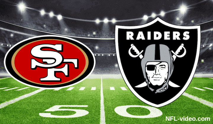 San Francisco 49ers vs. Las Vegas Raiders - F...