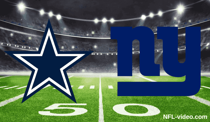 Dallas Cowboys vs. New York Giants - Full Game Replay - NFL Week 01 - September 13, 2026 NFL Full Game