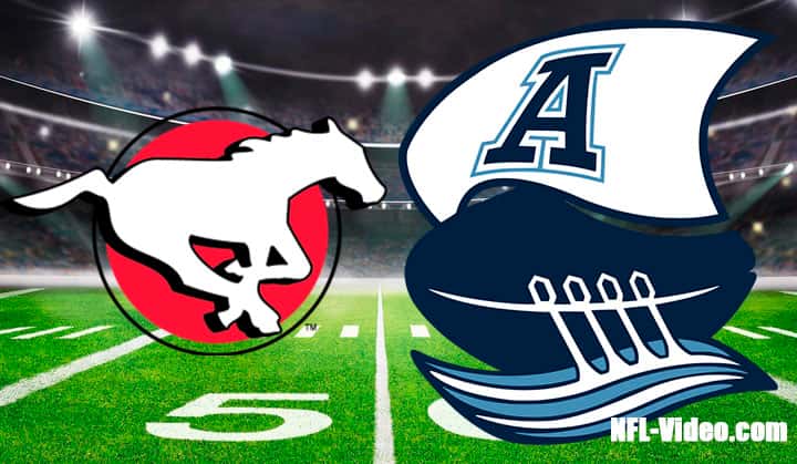 Calgary Stampeders vs. Toronto Argonauts - CFL - Full Game Replay - August 6, 2026 NFL Full Game