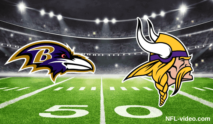 Baltimore Ravens vs. Minnesota Vikings - Full...