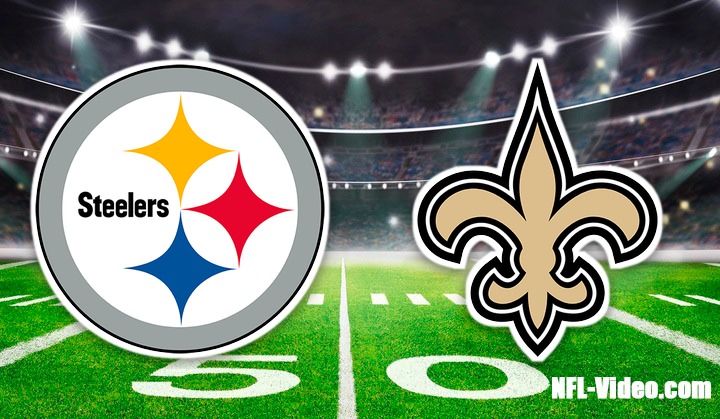 Pittsburgh Steelers vs. New Orleans Saints - ...