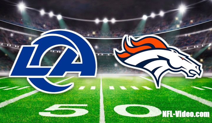 Los Angeles Rams vs. Denver Broncos - Full Game Replay - NFL Week 03 - September 27, 2026 NFL Full Game