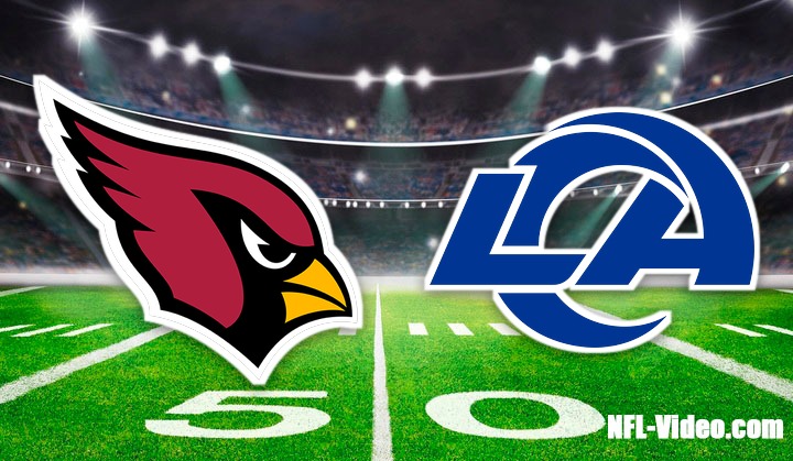 Arizona Cardinals vs. Los Angeles Rams - Full...