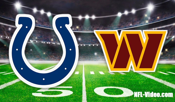 Indianapolis Colts vs. Washington Commanders - Full Game Replay - NFL Week 04 - October 4, 2026 NFL Full Game