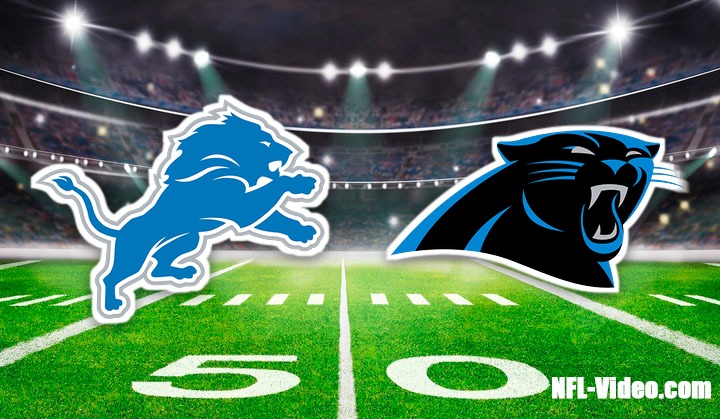 Detroit Lions vs. Carolina Panthers - Full Game Replay - NFL Week 04 - October 4, 2026 NFL Full Game
