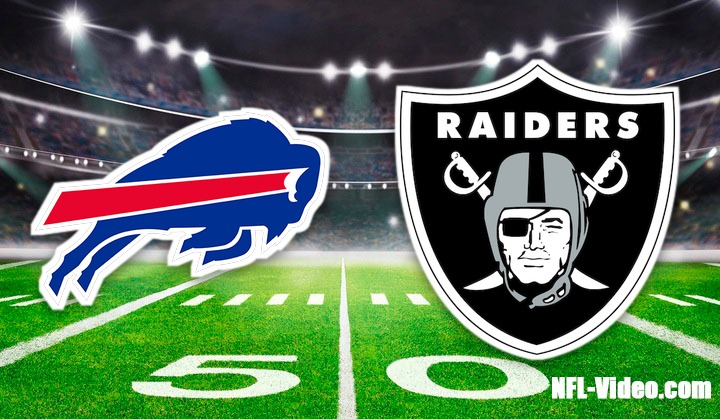 Buffalo Bills vs. Las Vegas Raiders - Full Ga...