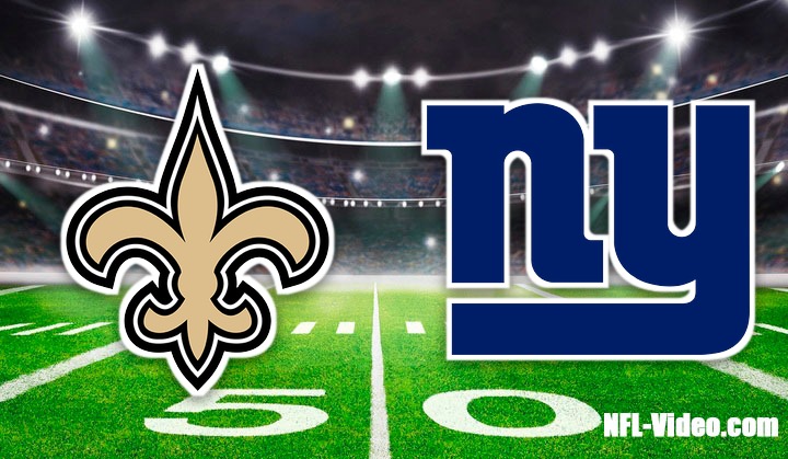 New Orleans Saints vs. New York Giants - Full Game Replay - NFL Week 06 - October 18, 2026 NFL Full Game