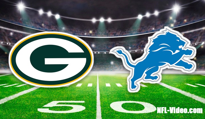 Green Bay Packers vs. Detroit Lions - Full Ga...