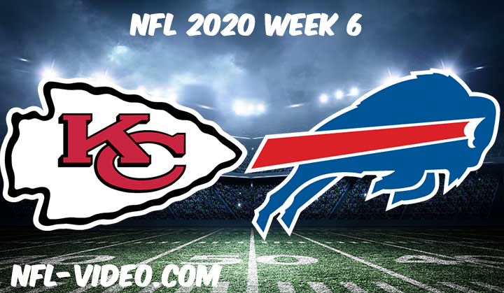 Kansas City Chiefs vs Buffalo Bills Full Game & Highlights NFL 2020 Week 6