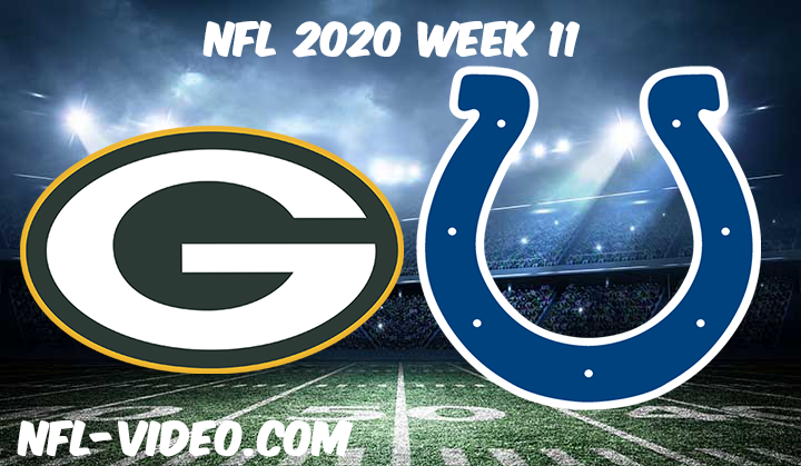 Green Bay Packers vs Indianapolis Colts Full Game & Highlights NFL 2020 Week 11