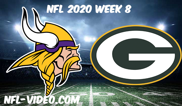 Minnesota Vikings vs Green Bay Packers Full Game & Highlights NFL 2020 Week 8