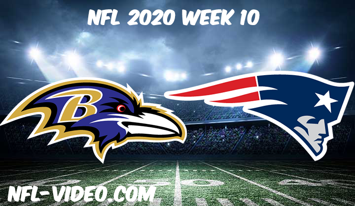 Baltimore Ravens vs. New England Patriots Full Game & Highlights NFL 2020 Week 10