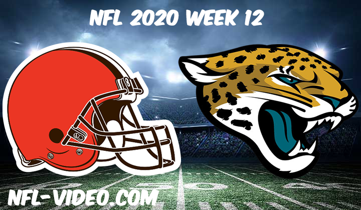 Cleveland Browns vs Jacksonville Jaguars Full Game & Highlights NFL 2020 Week 12