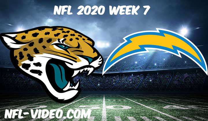Jacksonville Jaguars vs Los Angeles Chargers Full Game & Highlights NFL 2020 Week 7