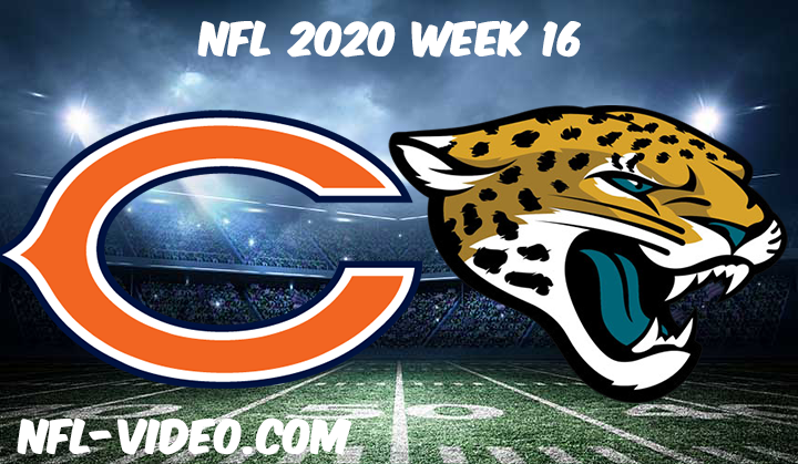 Chicago Bears vs Jacksonville Jaguars Full Game & Highlights NFL 2020 Week 16
