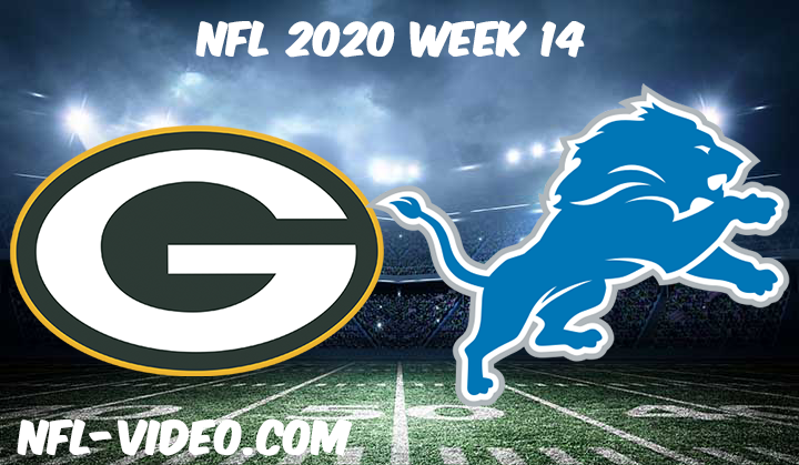 Green Bay Packers vs Detroit Lions Full Game & Highlights NFL 2020 Week 14